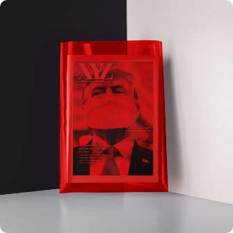 Magazine-with-Transparent-Cellophane-Mockup-Red